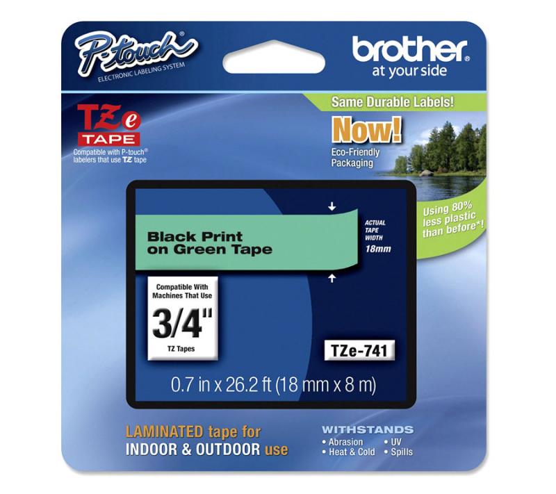 Cinta Brother TZE-741 PT-P900W, PT-9700PC