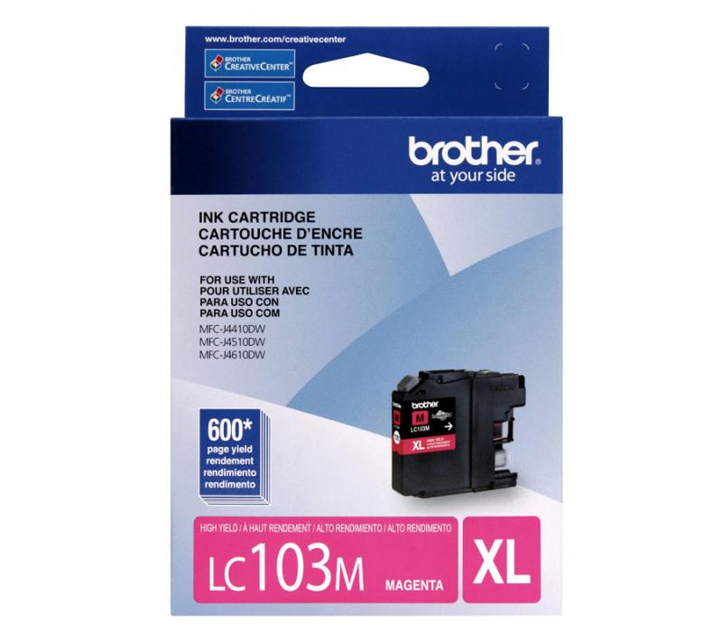 Tinta Brother Lc103m Magenta J4410dw J4510dw J6720dw