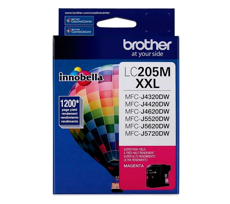 Tinta Brother Lc205m Magenta Mfc J4320dw J4420dw J4620dw