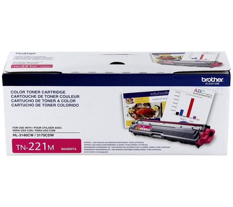 Toner Brother TN221M Magenta mfc-9330cdw HL-3140CW 3170CDW