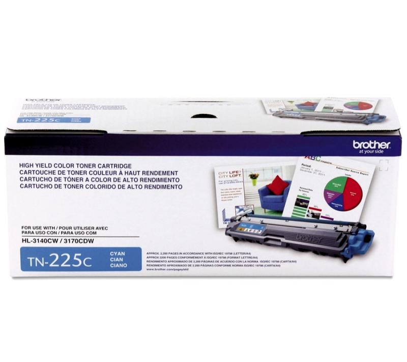 Toner Brother TN225C Cyan HL-3140CW 3170CDW