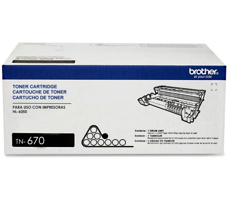Toner Brother TN670 hl6050 hl6050dw mfp6050dn