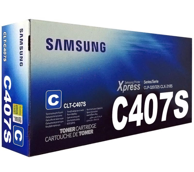 Toner Samsung c407s cyan clp 320 325 clx 3185